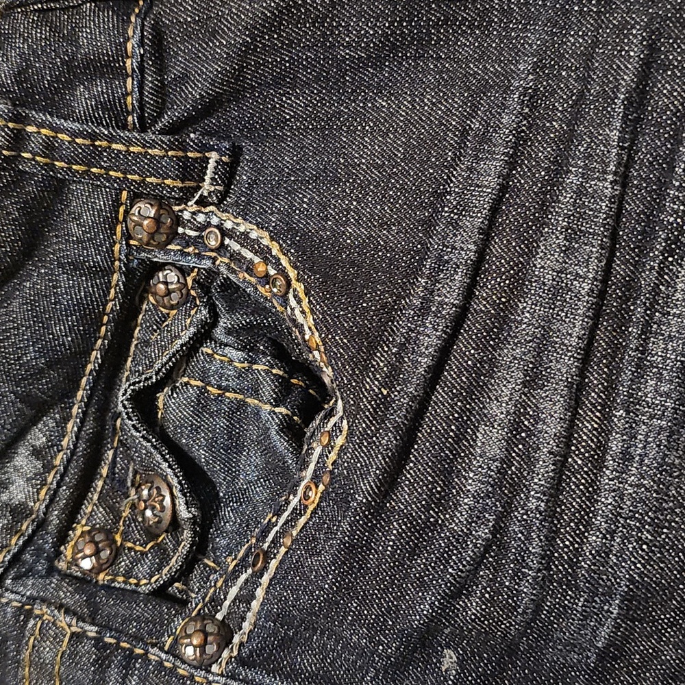 Request Jeans Women’s Dark Wash Skinny Denim – Size 5/27 - Picture 3 of 6